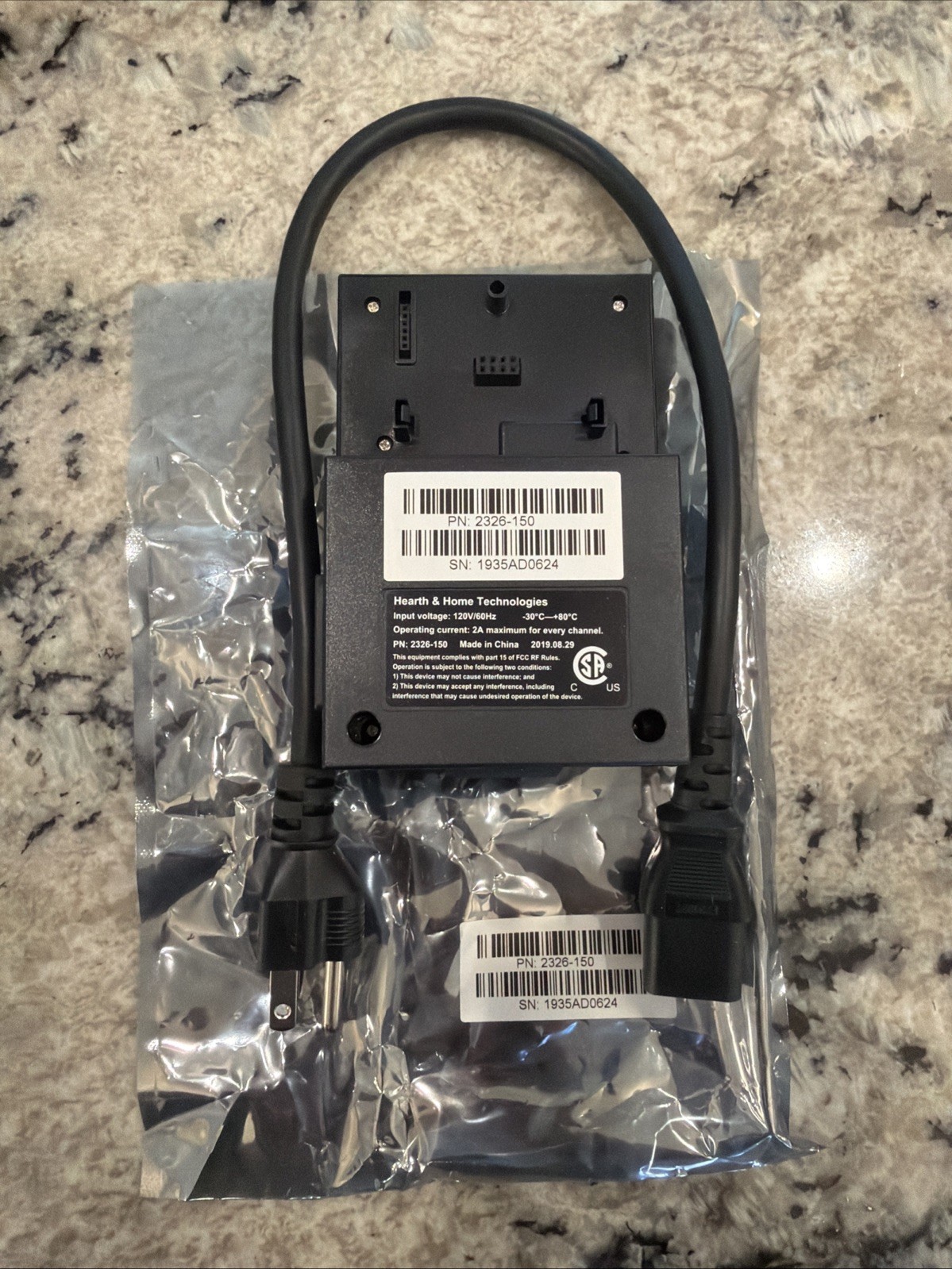 Hearth & Home Heat N Glo Heatilator Auxiliary Module Model 2326-150 Hearth & Home Heat N Glo Heatilator Auxiliary Module Model 2326-150