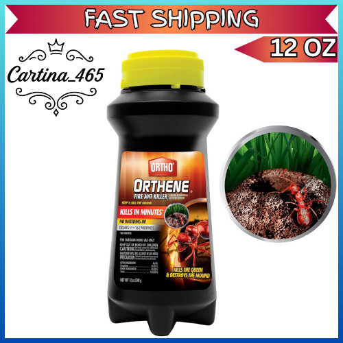 Ortho Orthene Fire Ant Killer1, Kills Queen, Destroys up to 162 Mounds, 12 oz