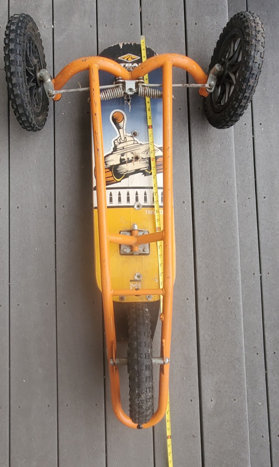 Vintage 3 Wheel Outback Mountainboard (mountain Board)