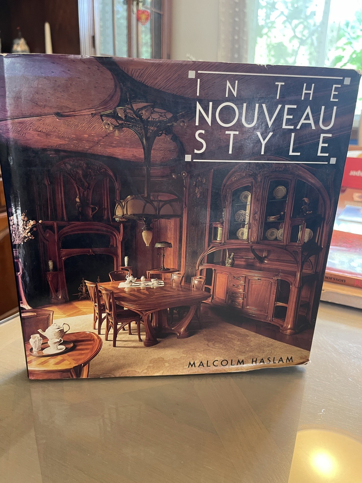 In the Nouveau Style Malcolm Haslam 1990 First US Edition Art Nouveau History HC