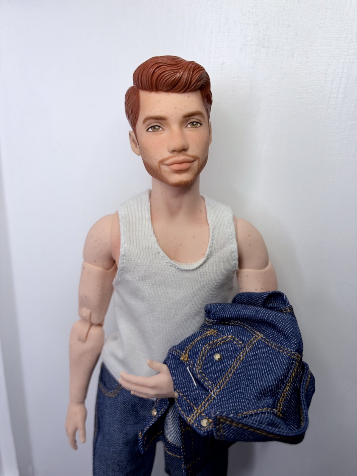 OOAK Custom Ken “Allan” Doll Hybrid Made To Move OOAK Custom Ken “Allan” Doll Hybrid Made To Move