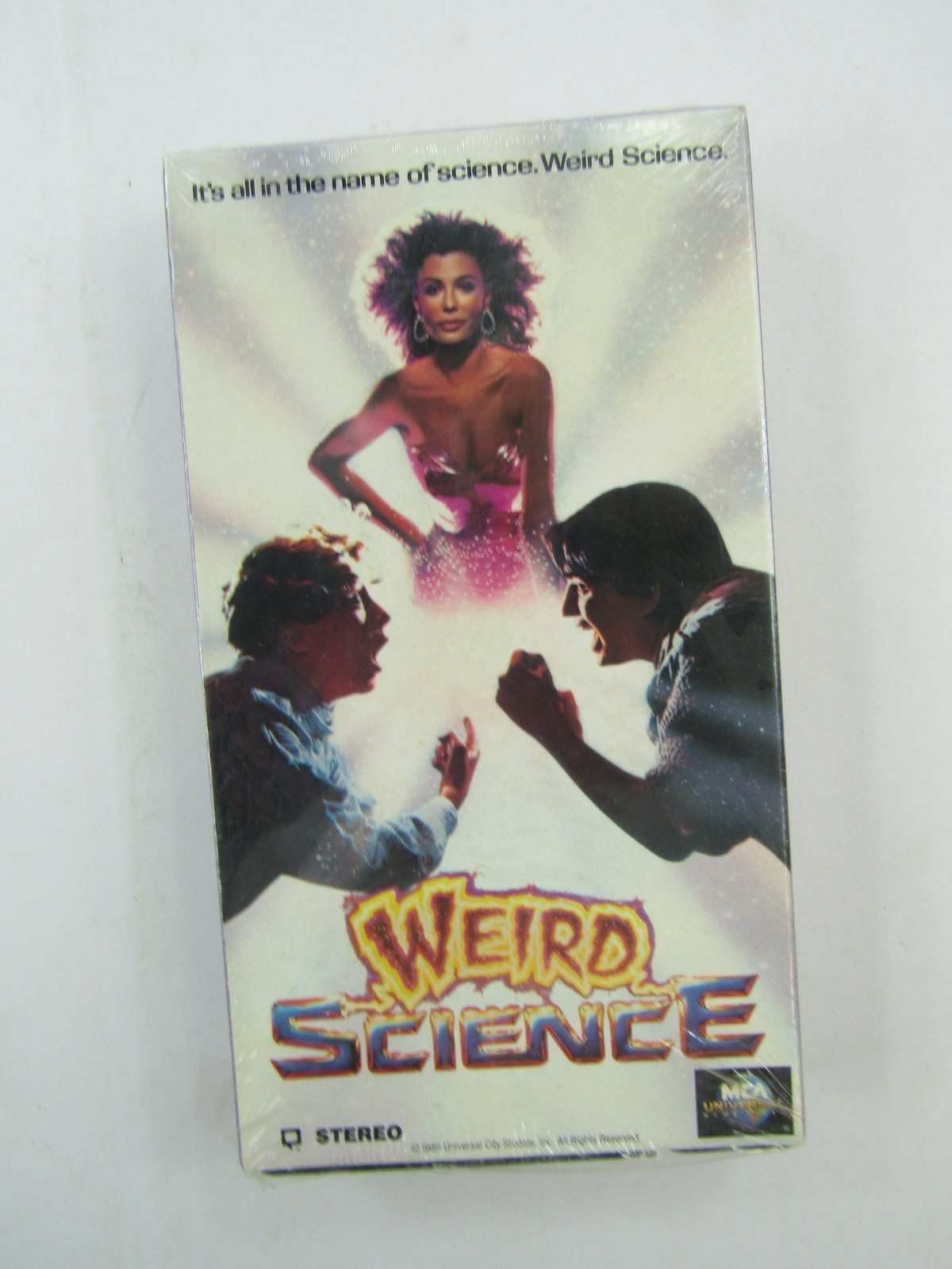 VTG Weird Science VHS Anthony Michael Hall SciFi Cult MCA Broken Seal