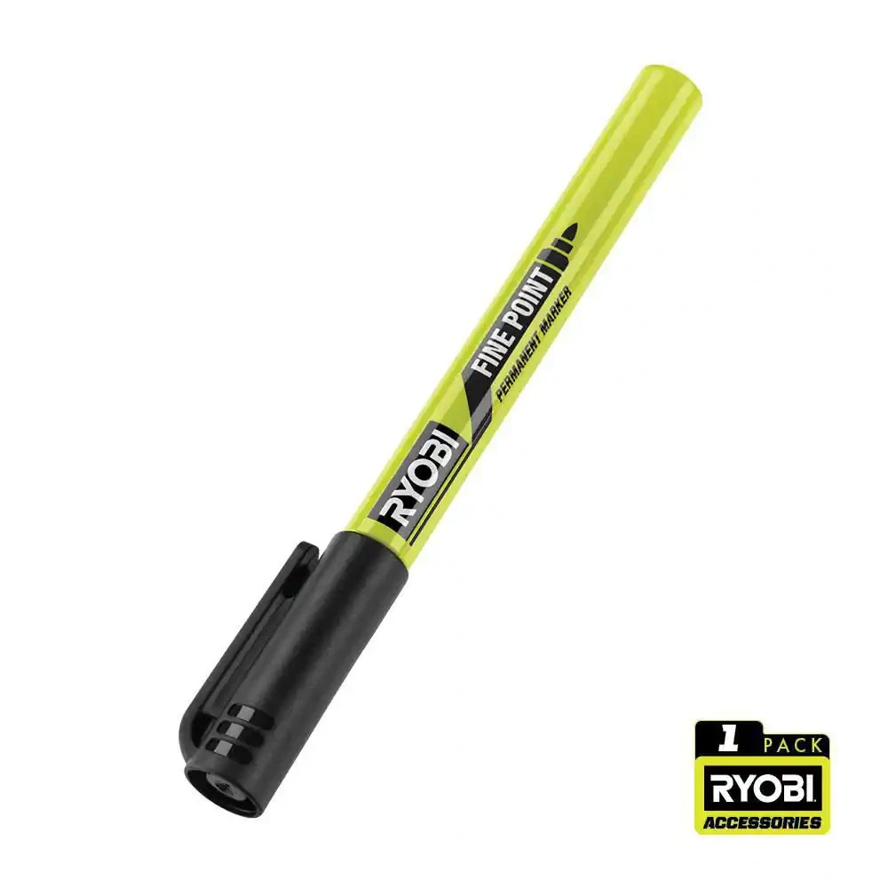 Black Fine Point Permanent Workshop Marker