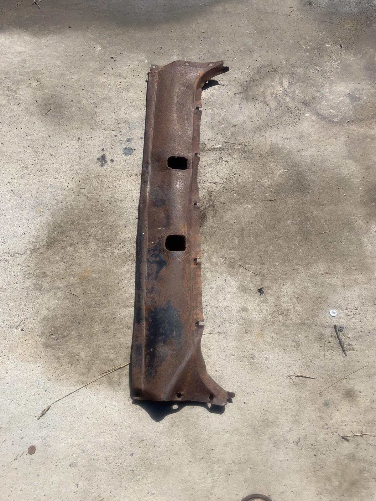 1934 1933 Dodge Plymouth Inside Upper Header Cover Panel 1934 1933 Dodge Plymouth Inside Upper Header Cover Panel