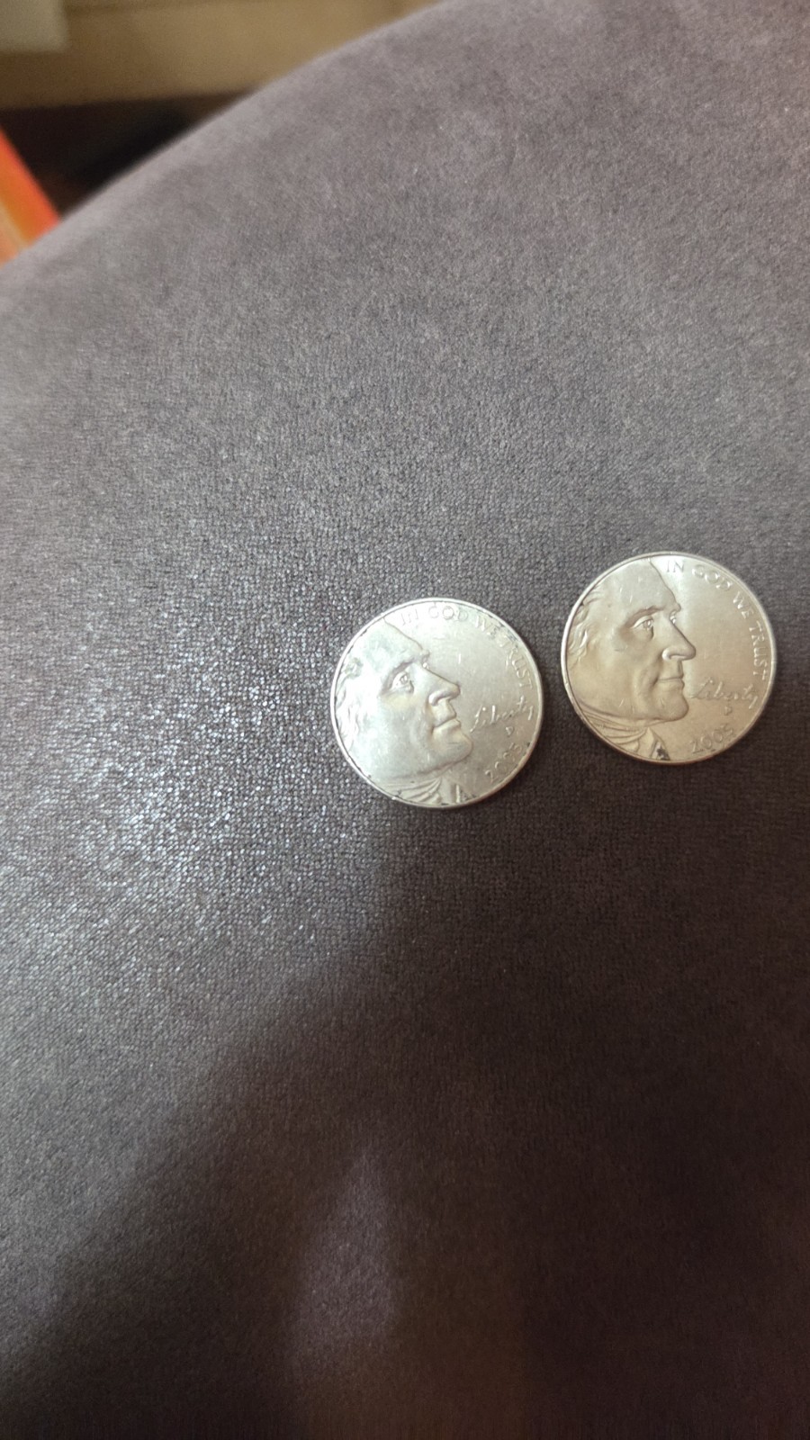 2 RARE 2000s Buffalo Nickels Good Conditon 2 RARE 2000s Buffalo Nickels Good Conditon
