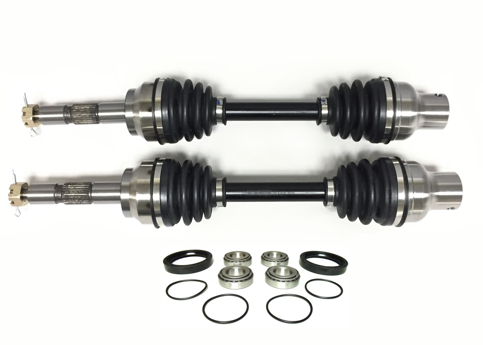 Balanced Upgrated Front CV Axles & Brg Kits for Polaris 1380063 1380066 ATVPC
