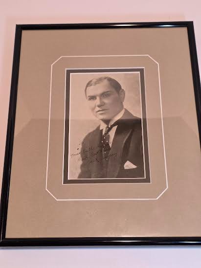 VTG Very Rare Signed Photo of Jack Dempsey \
