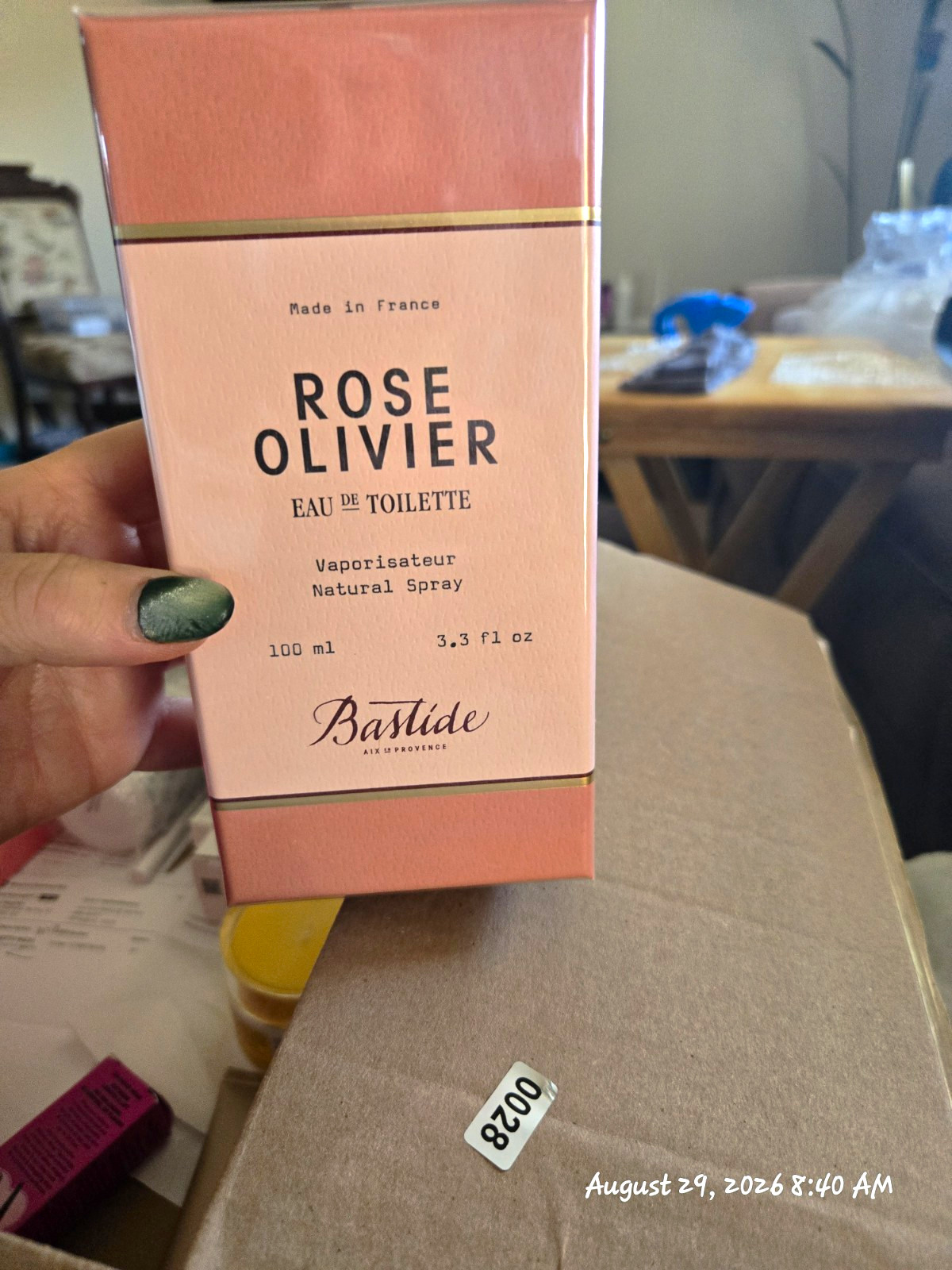 Bastide Rose Olivier Eau de Toilette Natural Spray 3.3 fl oz Rose Notes Bastide Rose Olivier Eau de Toilette Natural Spray 3.3 fl oz Rose Notes