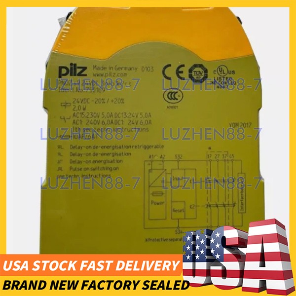 Brand New pilz 750109  750109 1PCS PNOZ S9 24VDC safety relay  Fast delivery
