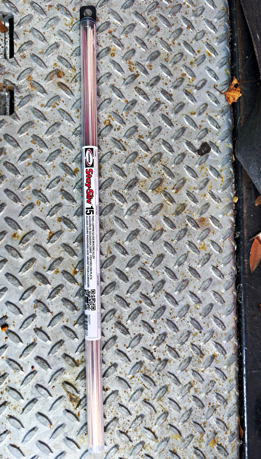Harris Stay-Silv 15 Copper Phosphorus Brazing Rods 20 in AWS BCuP-5 15620F1 Harris Stay-Silv 15 Copper Phosphorus Brazing Rods 20 in AWS BCuP-5 15620F1