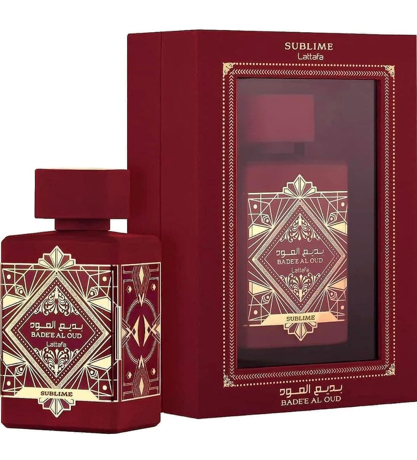 Lattafa Bade'e Al Oud Sublime - Tropical, Fruity, Fresh, Vanilla - EDP 3.4 oz