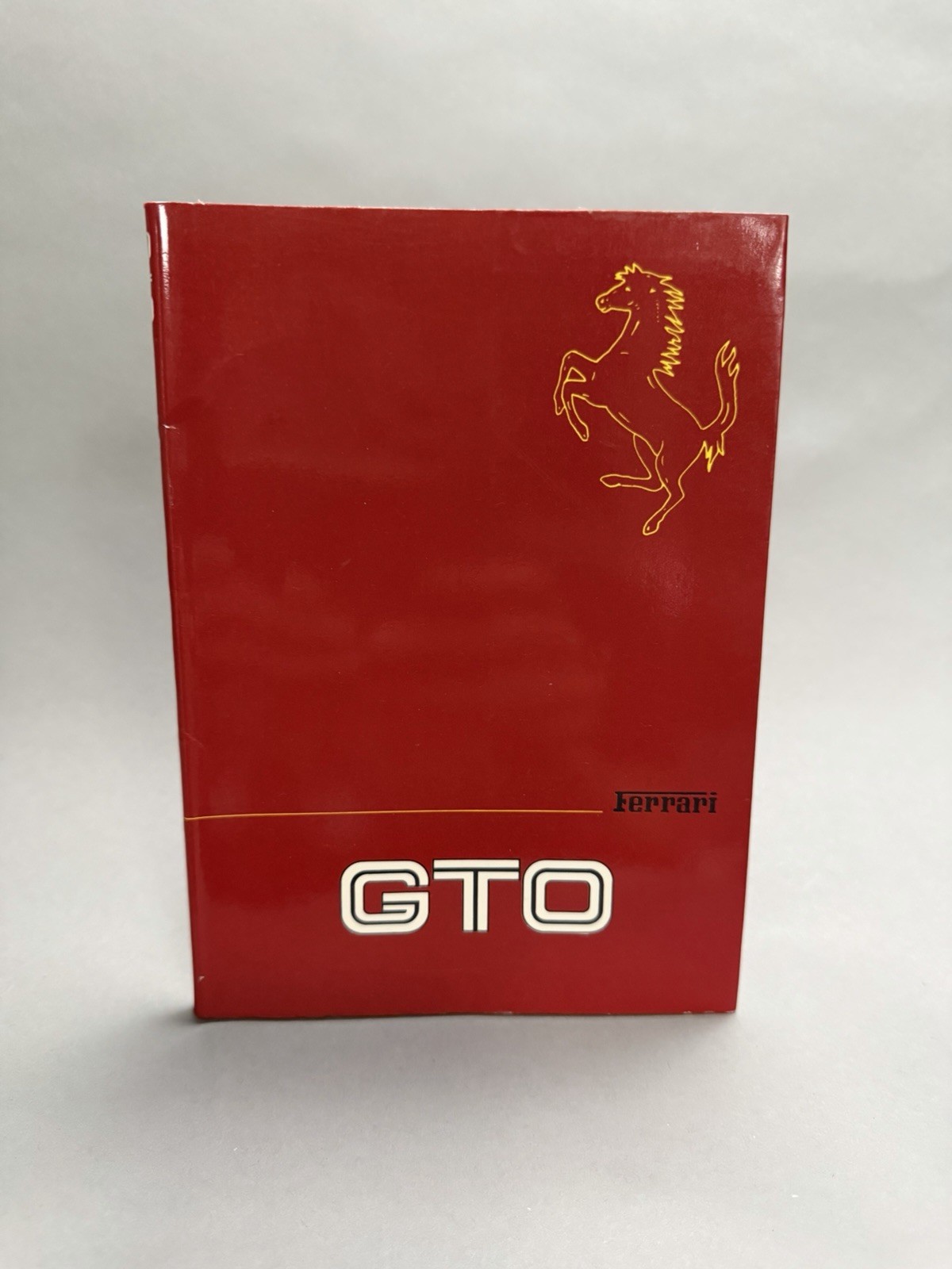 Ferrari GTO Owners Manual Original Ferrari GTO Owners Manual Original