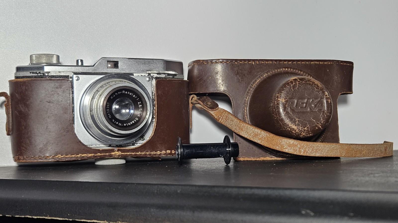 Rare Vintage German Camera Kühn-Rekatar Steable Werk 2.8/50mm Nr. 10367 Rare Vintage German Camera Kühn-Rekatar Steable Werk 2.8/50mm Nr. 10367