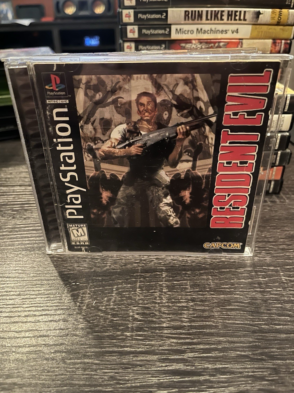 Sony Playstation PS1 Video Game Resident Evil CIB Tested Excellent Condition