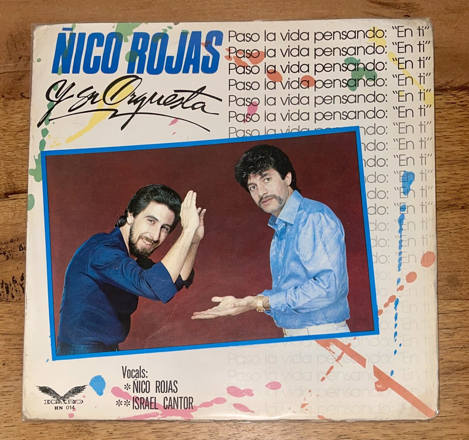 Ñico Rojas Y Su Orquesta - Paso La Vida Pensando En Ti