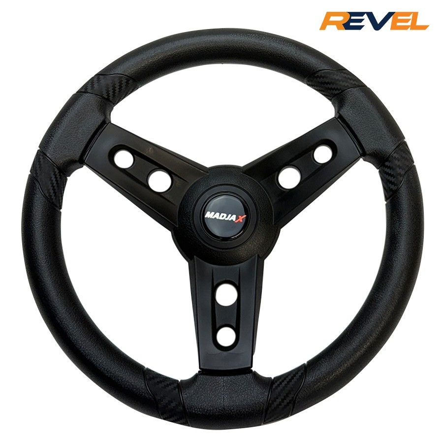 Gussi Italia MadJax Golf Cart Steering Wheel fits 1989-2025 EZGO Golf Carts