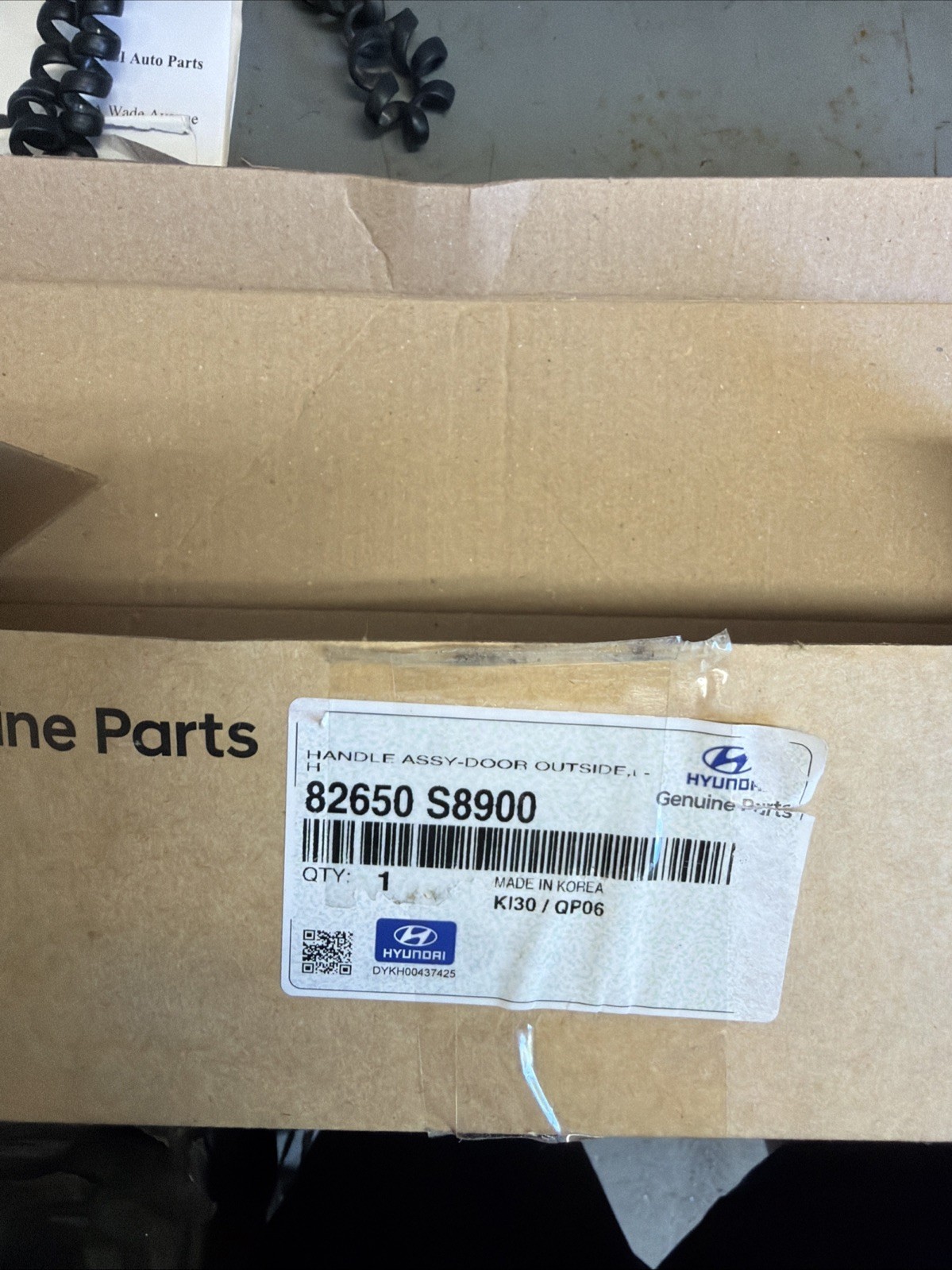 Genuine Front Door Handle 2023-2025 Hyundai Palisade Left Driver Outside Handle Genuine Front Door Handle 2023-2025 Hyundai Palisade Left Driver Outside Handle