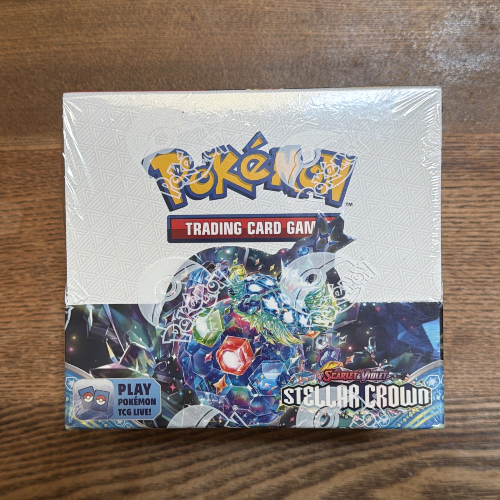 Pokemon TCG Scarlet and Violet Stellar Crown Booster Box Factory Sealed