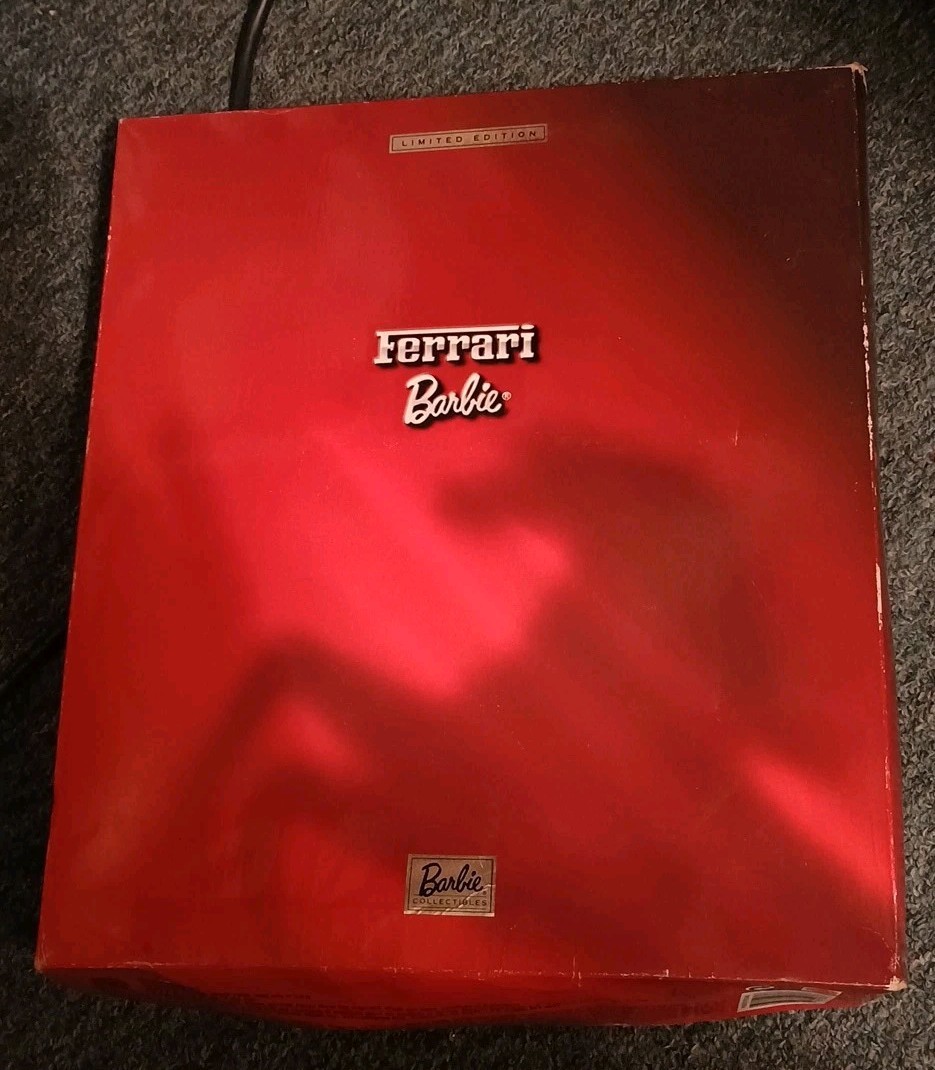 Vintage 2001 Ferrari Ltd Edition Barbie #29608 