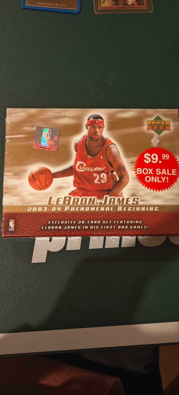 2003-04 Phenomenal Beginning LeBron James FACTORY SEALED BOX SET NEW Upper Deck 2003-04 Phenomenal Beginning LeBron James FACTORY SEALED BOX SET NEW Upper Deck