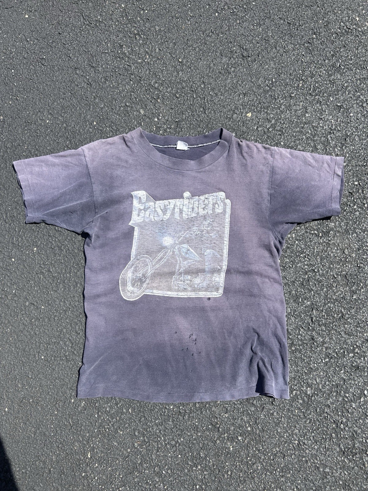Vintage 70s EasyRiders Biker Faded Mayo Spruce T Shirt Size Medium Vintage 70s EasyRiders Biker Faded Mayo Spruce T Shirt Size Medium