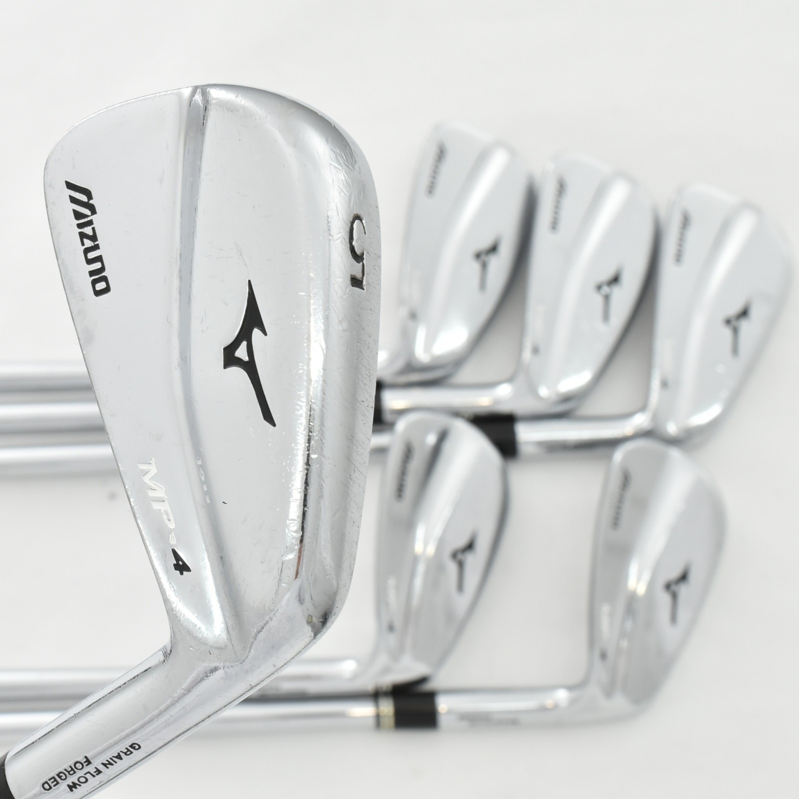 Mizuno MP-4 Forged 5-6-7-8-9-Pw 6pcs RH Stiff NSPRO Modus3 Iron Set JDM
