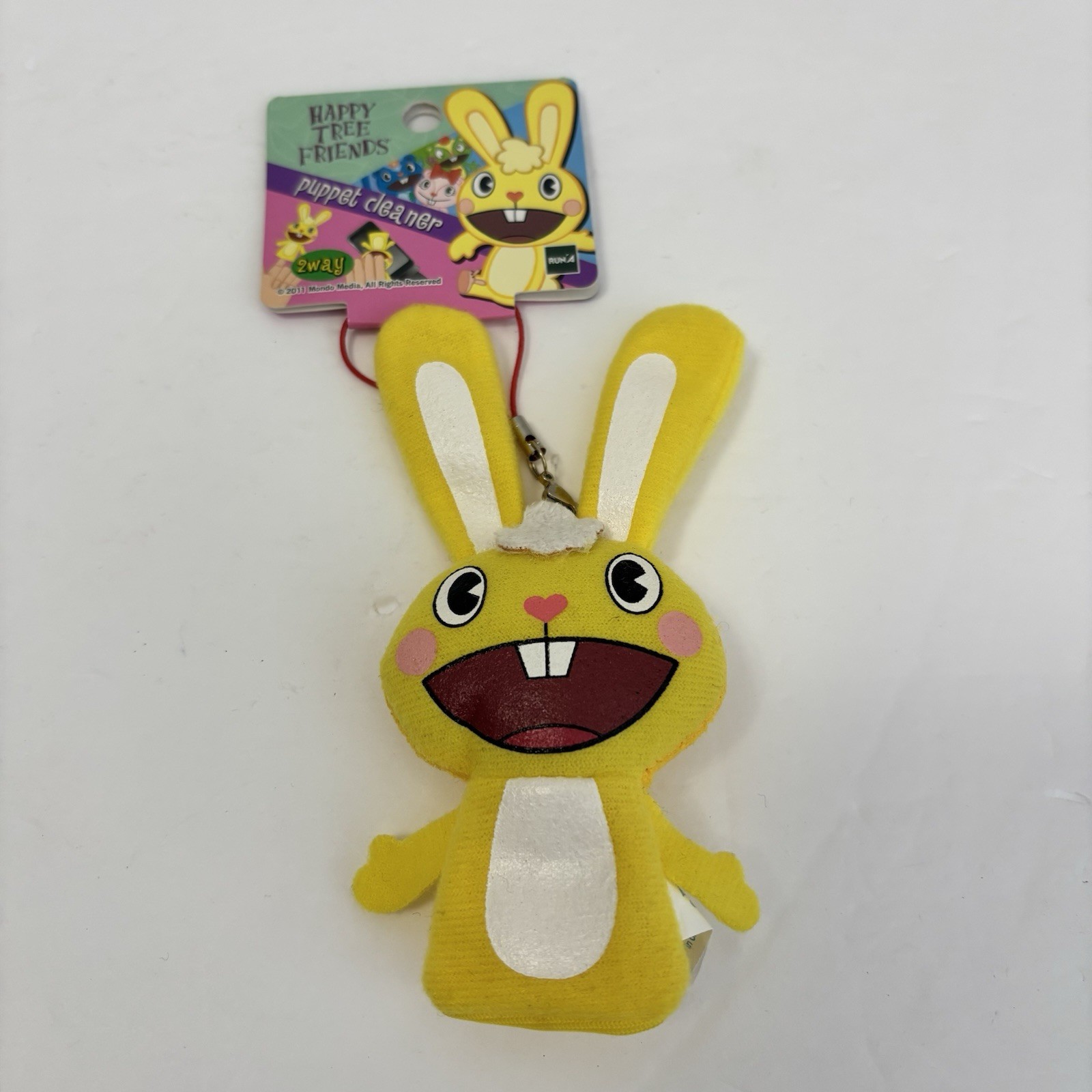 NEW Happy Tree Friends Cuddles Finger Puppet Cleaner 4.5