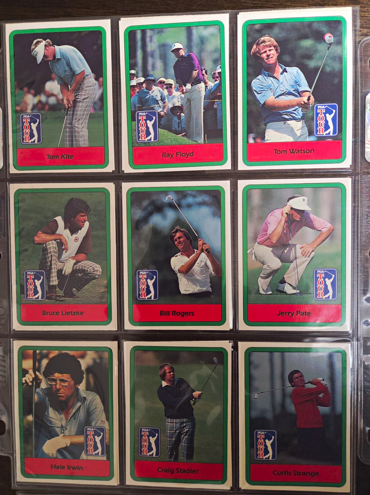 1982 Donruss Golf Complete 66 Card Set w/ Fred Couples RC Jack Nicklaus PGA HOF