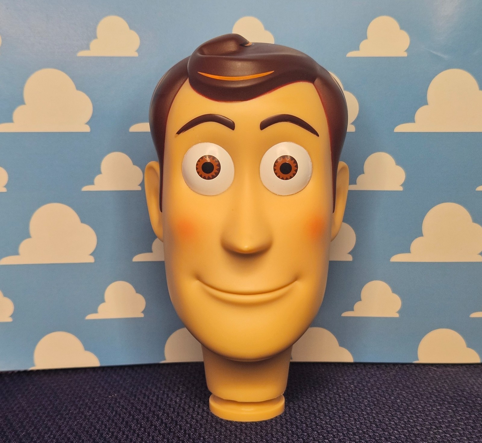 Toy Story Movie Accurate Vinyl Woody Head Mode Prop Replica Screen Accurate