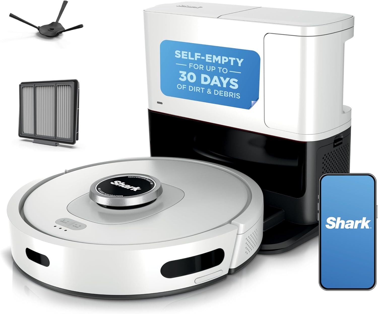 Shark AV2511AE AI Ultra Robot Self-Empty Robot Vacuum (Open Box)