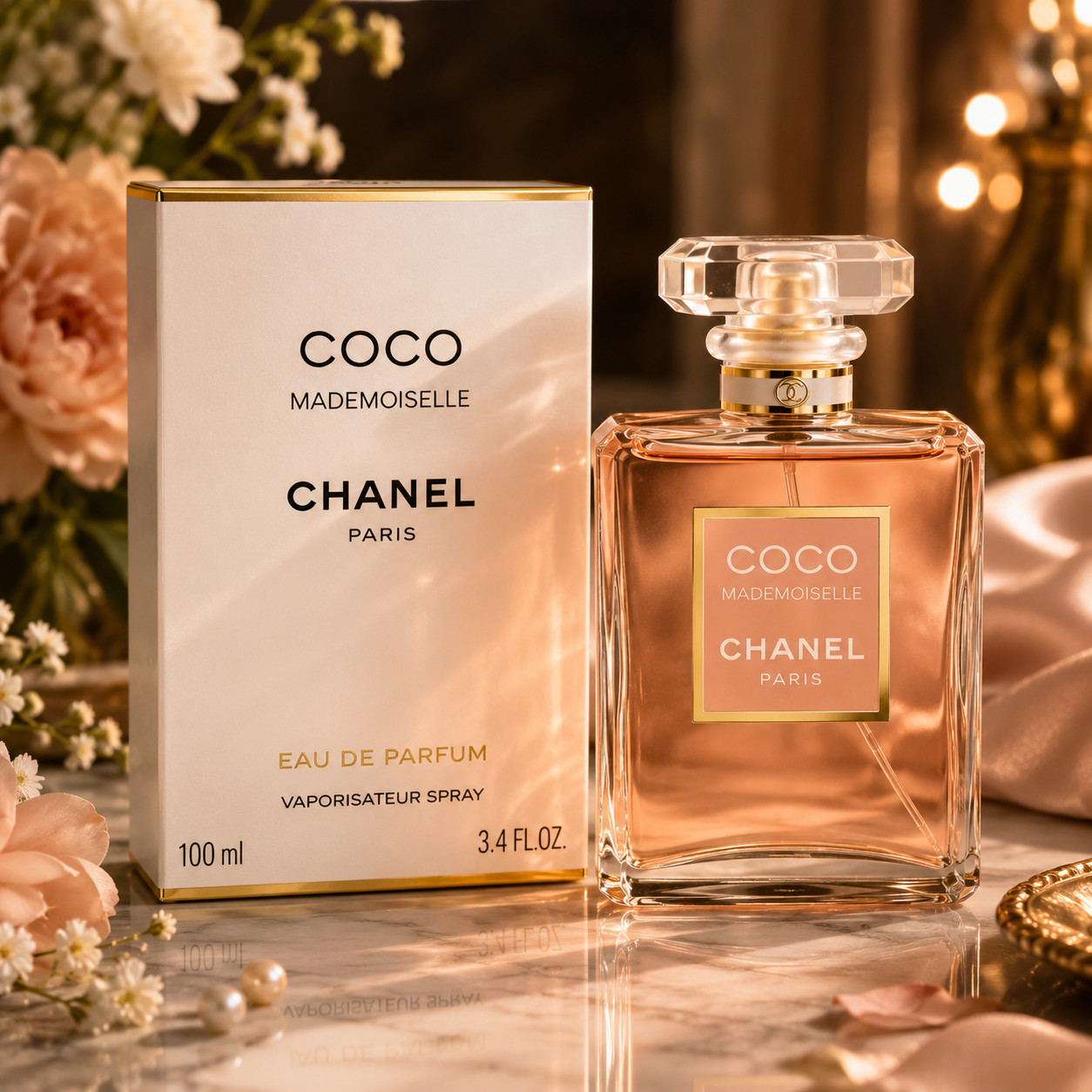 Coco Mademoiselle Chanel Women's EDP 3.4 oz 100ml New Open Box Perfume USA