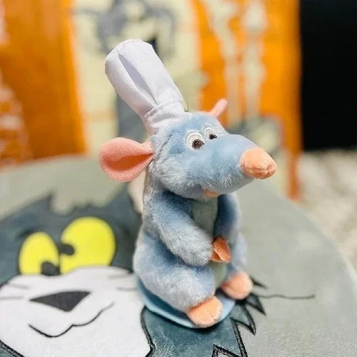 NEW Disney Parks Chef Remy Magnetic Shoulder Pal Plush Doll Ratatouille 15cm USA NEW Disney Parks Chef Remy Magnetic Shoulder Pal Plush Doll Ratatouille 15cm USA