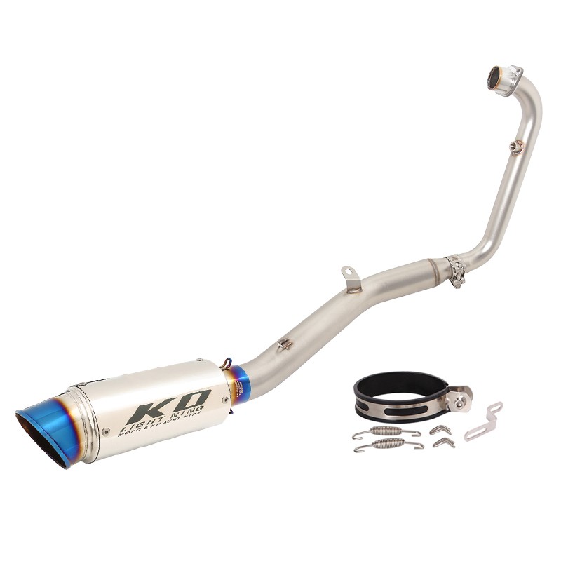 For Lifan KP-Mini 150 2015-2026 Exhaust System Header Pipe Steel Muffler Tips