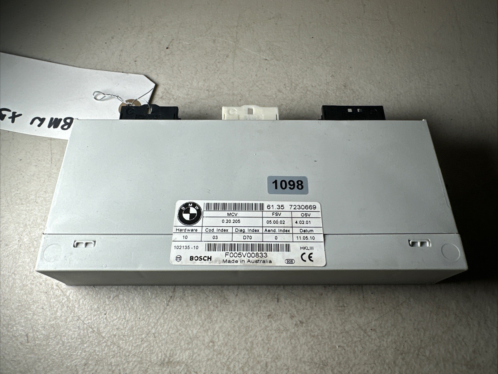 OEM BMW E70 E71 X5 X6 REAR TRUNK TAILGATE LIFT CONTROL MODULE UNIT