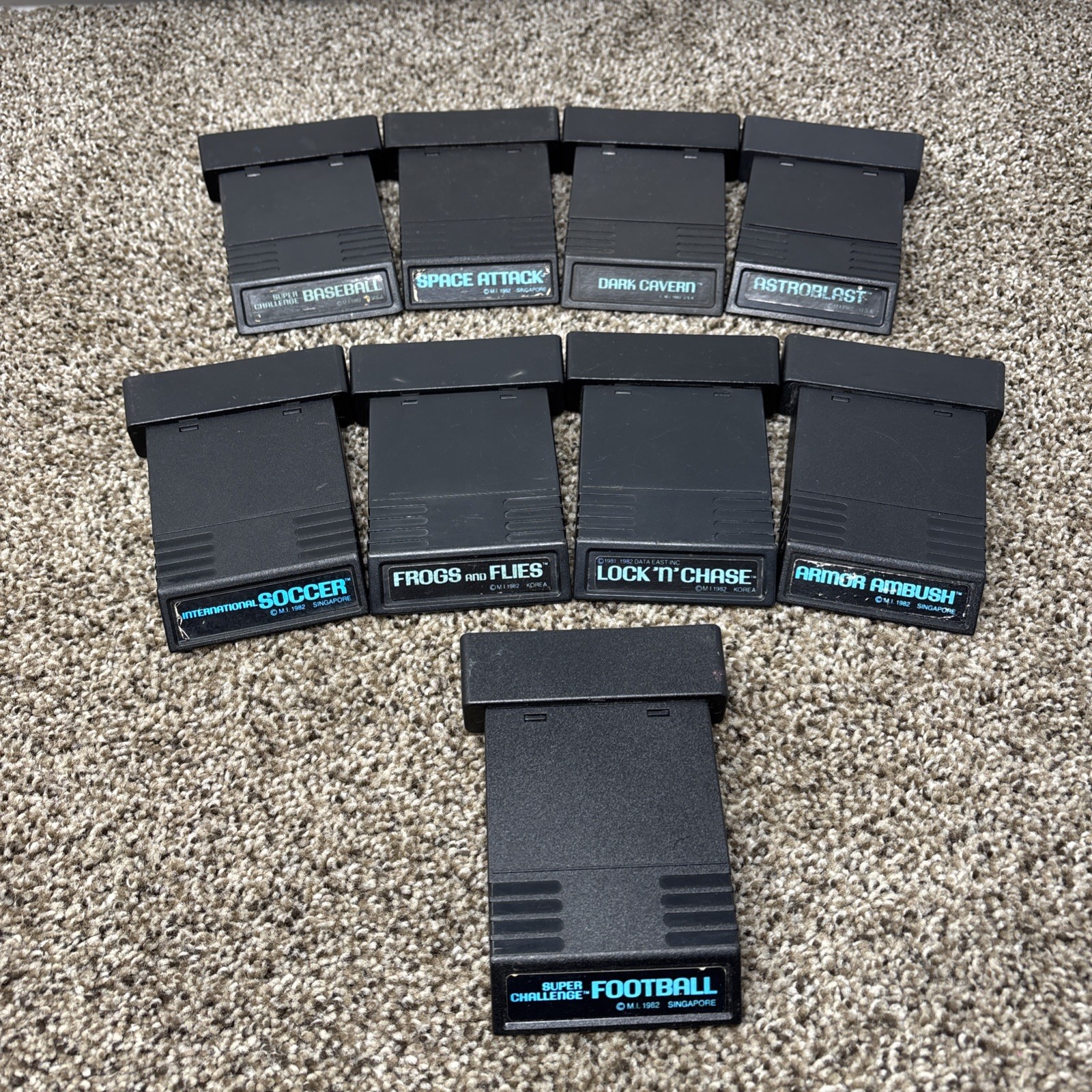 1982 Atari 2600 M Network Game Lot Of 9 Tested Atari Game Lot Arcade Fun 1982 Atari 2600 M Network Game Lot Of 9 Tested Atari Game Lot Arcade Fun