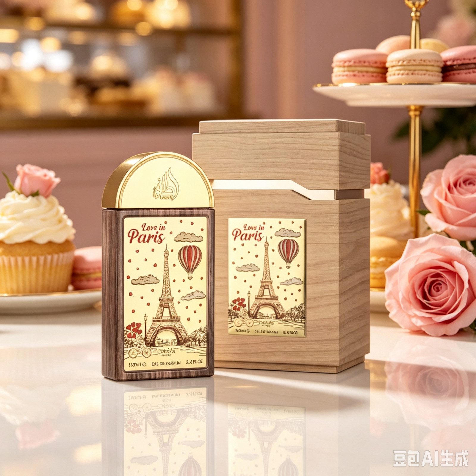 Lattafa Love in Paris 100ml Perfume Unisex - Sweet Warm, Fruity, and Creamy .