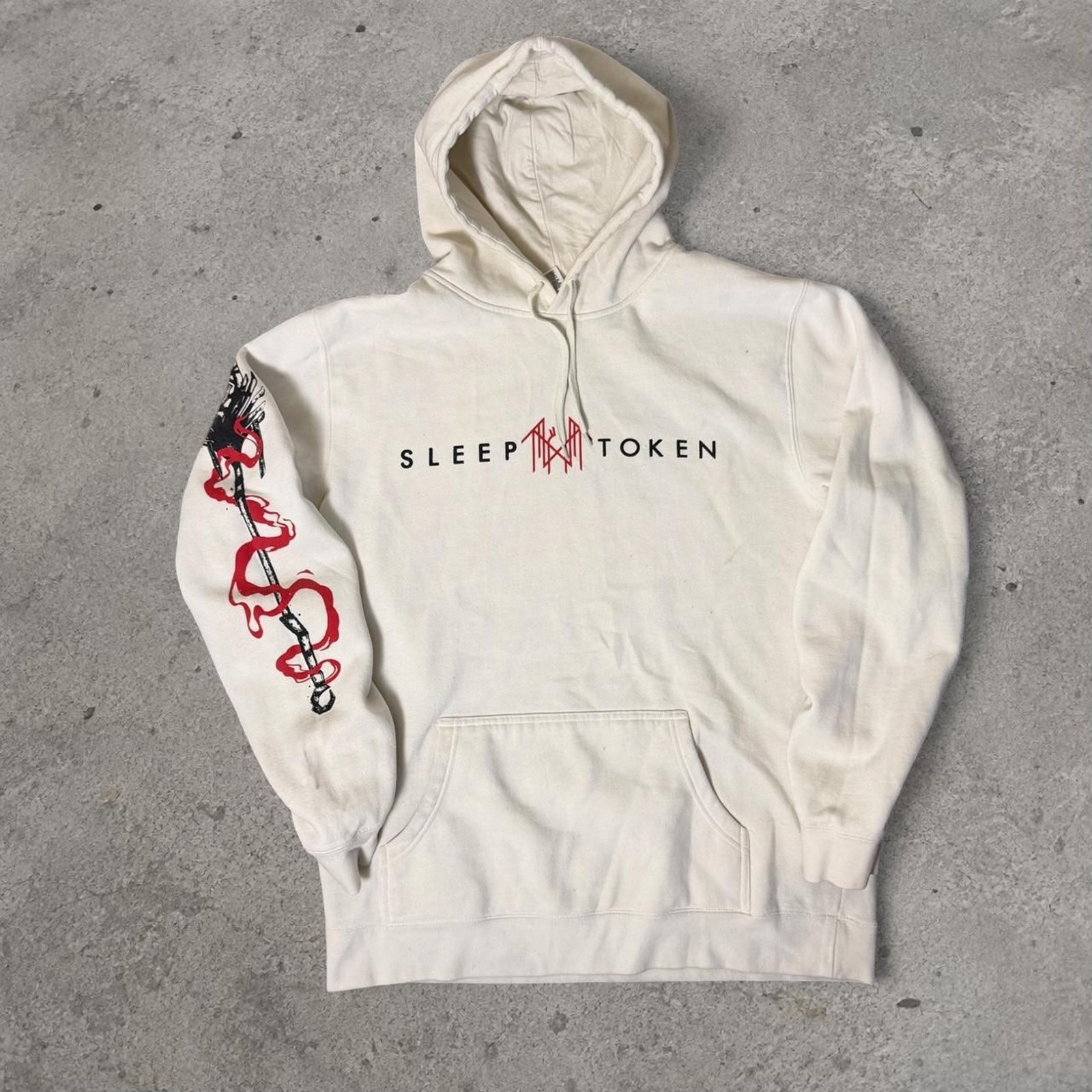 Official Sleep Token Trident Hoodie Grunge Rare Size XL Official Sleep Token Trident Hoodie Grunge Rare Size XL