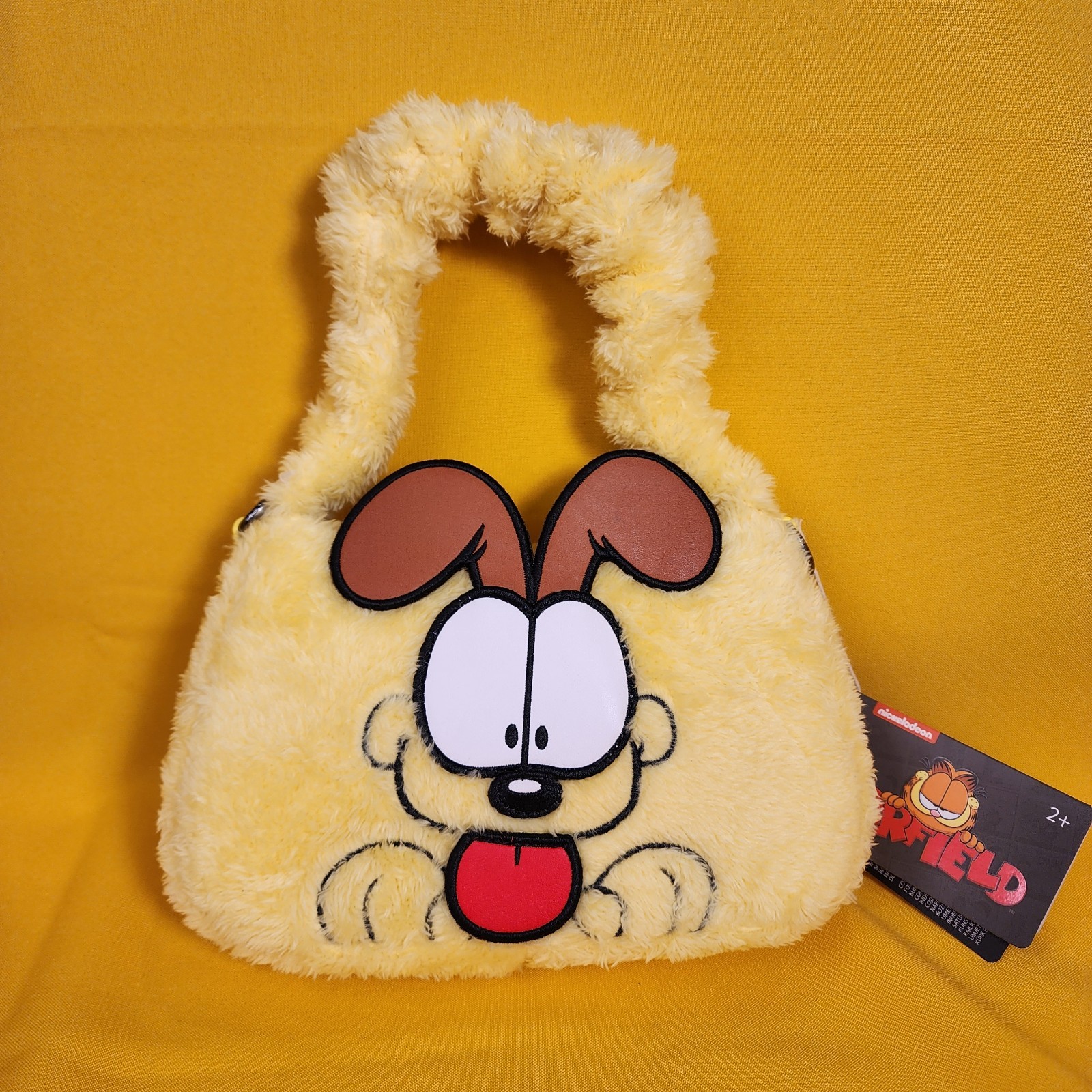 Loungefly Nickelodeon Garfield Odie Dog Plush Cosplay Crossbody Handbag NEW