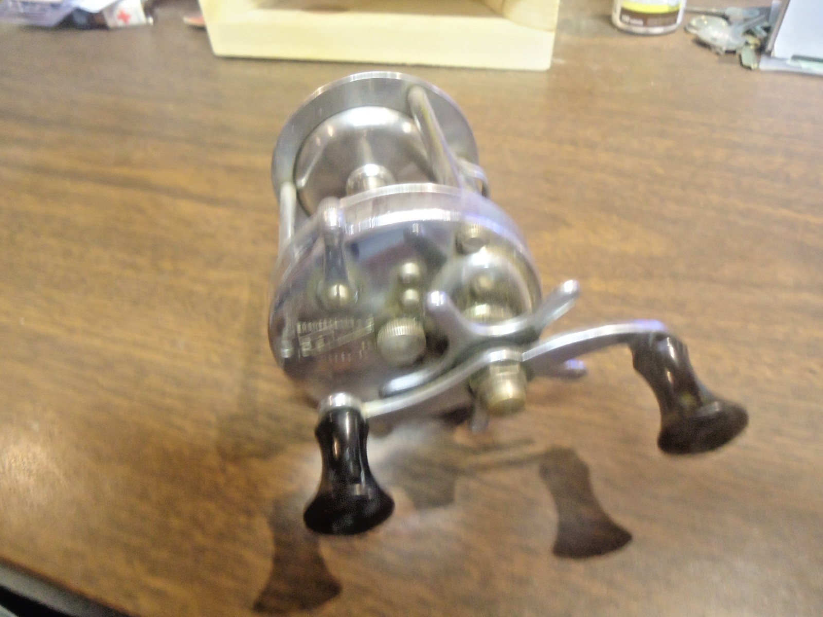 Shakespeare Service 1946 M Model FA Silver Fishing Reel USA Made Shakespeare Service 1946 M Model FA Silver Fishing Reel USA Made