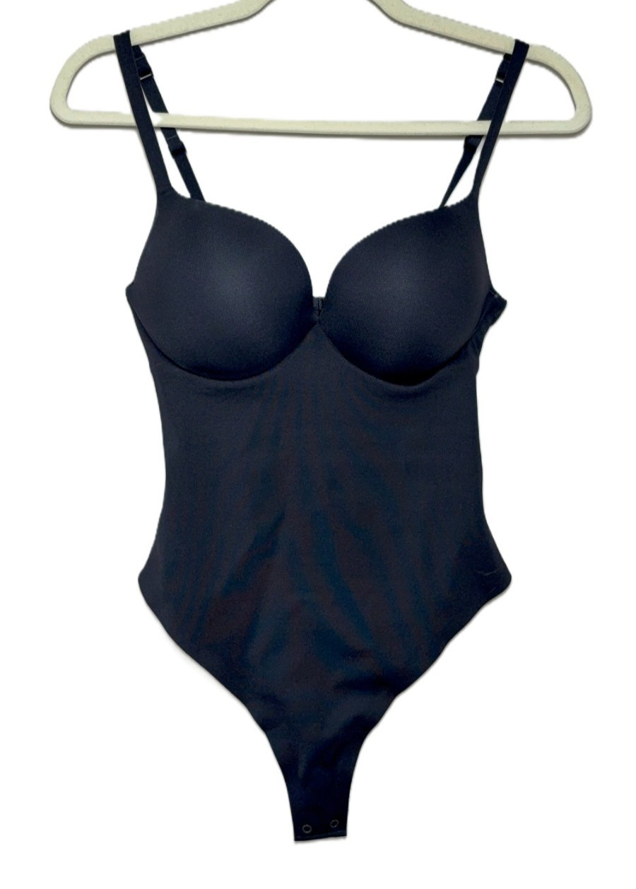 SKIMS Ultimate Body Thong Bodysuit – Onyx – Small - NWT
