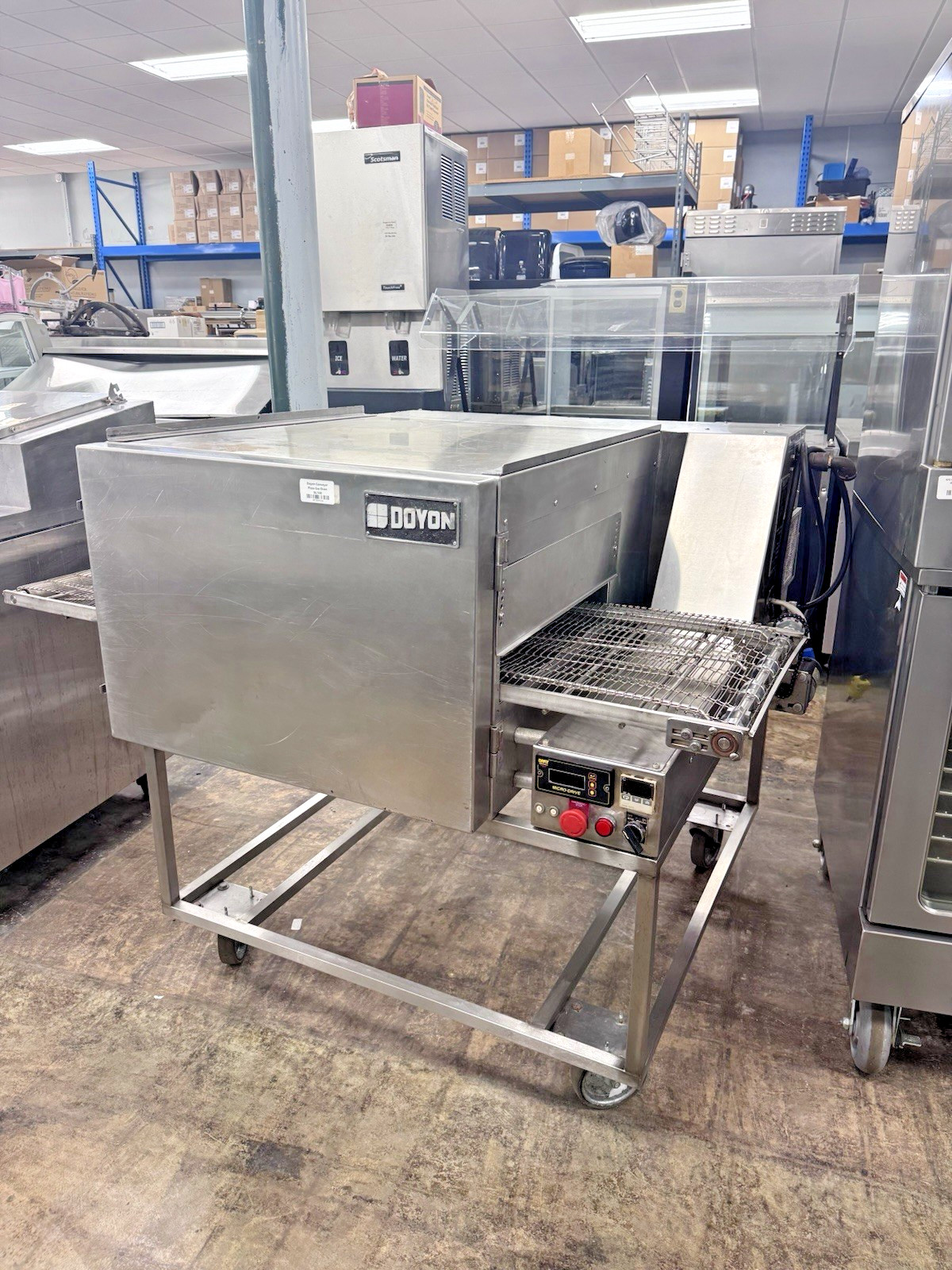 Doyon Baking Equipment Model: FC18G Jet Air Bake Pizza Conveyor Oven- Gas 