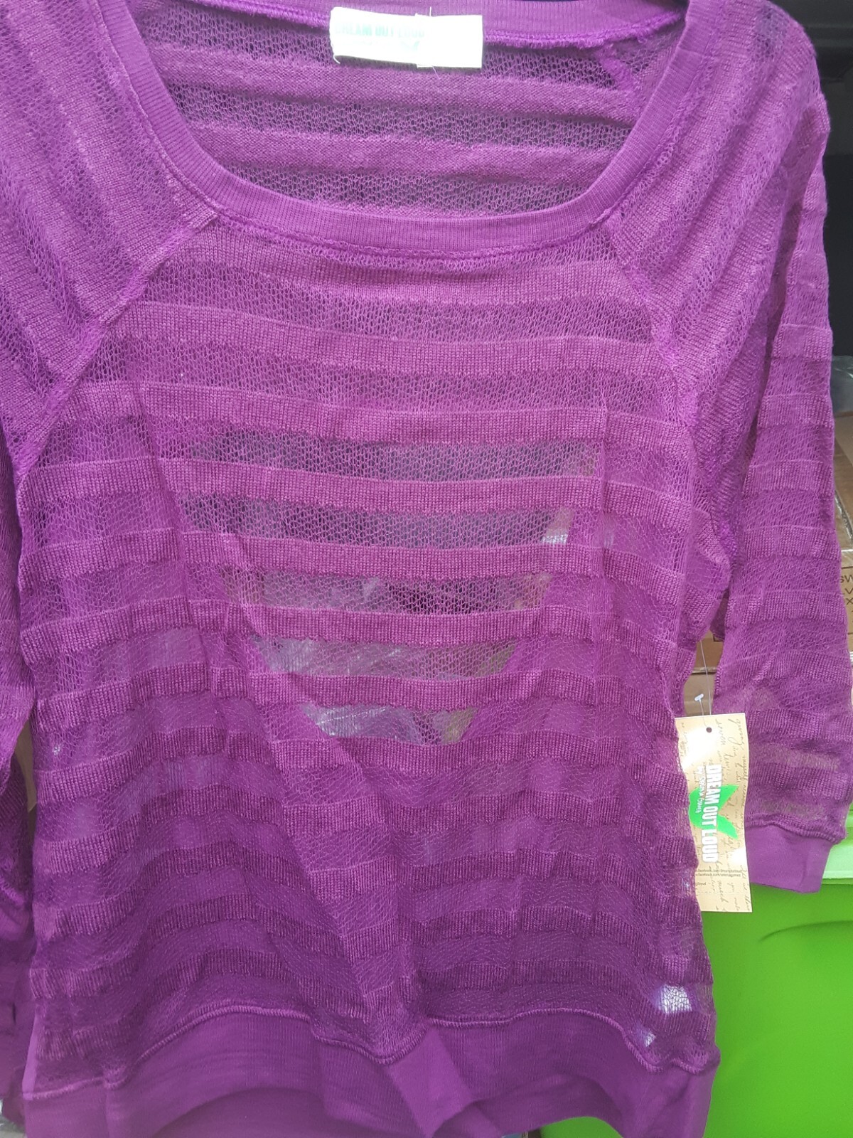 Dream Out Loud Selena Gomez girls Top Front Cover Up size medium ,shelf501