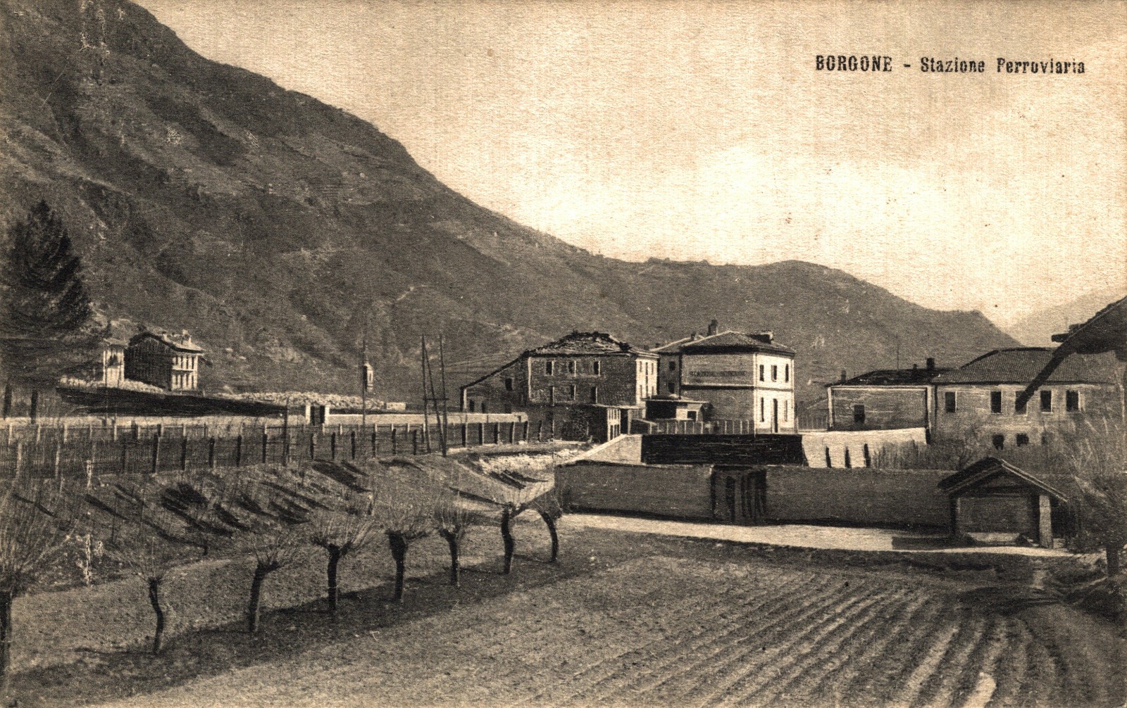 BORGONE DI SUSA, Turin - Railway Station - VG - #013