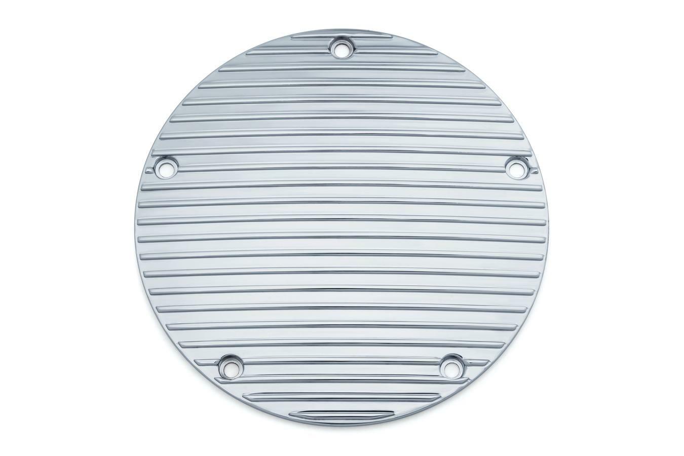 Kuryakyn 9768 Finned Derby Cover Chrome 1999 - 2017 HARLEY TOURING SOFTAIL DYNA Kuryakyn 9768 Finned Derby Cover Chrome 1999 - 2017 HARLEY TOURING SOFTAIL DYNA