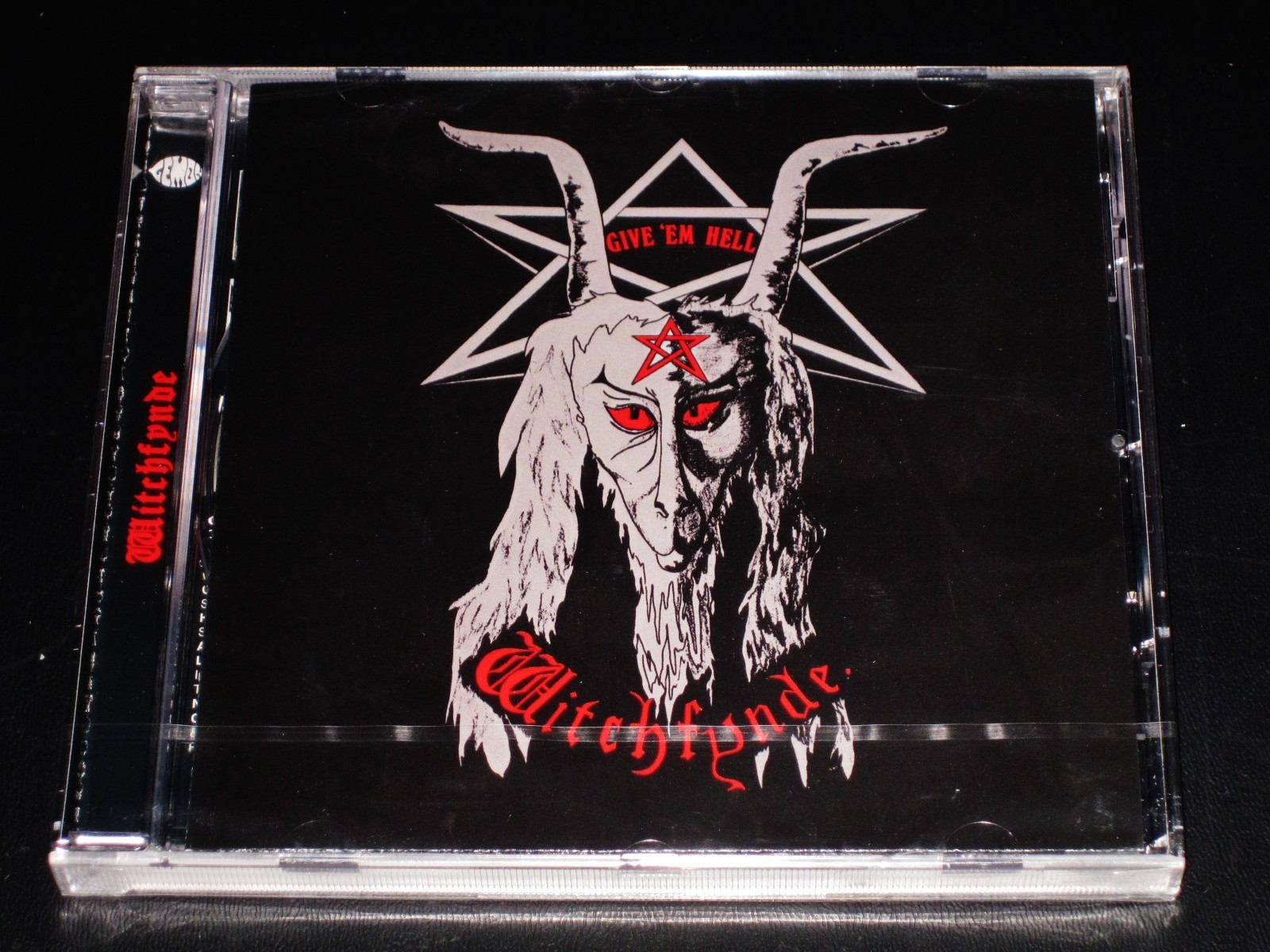 Witchfynde: Give 'Em Hell CD 2004 Bonus Tracks Lemon Recordings EU CD LEM 51 NEW