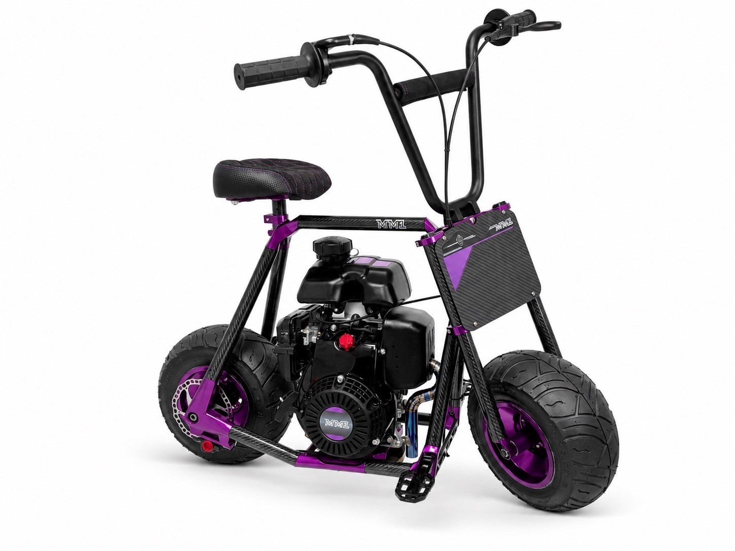 Custom Mini Bike - Carbon Fiber - CNC Aluminum - Pit Bike - Honda Engine 
