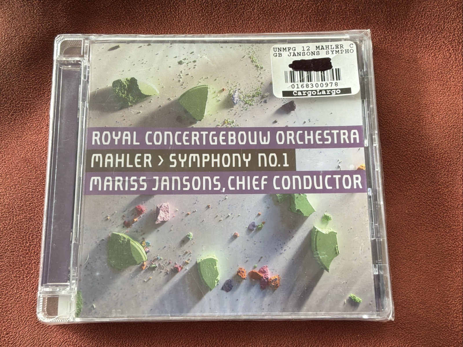 MAHLER SYMPHONY No. 1 Royal Concertgebouw Orchestra CD NEW * Cracks In Case *