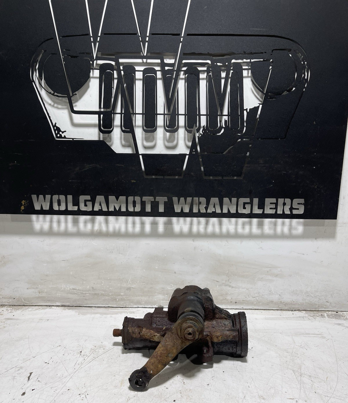 Power Steering Gearbox Assembly w/ Pitman Arm 52089046AC 97-02 Jeep TJ Wrangler