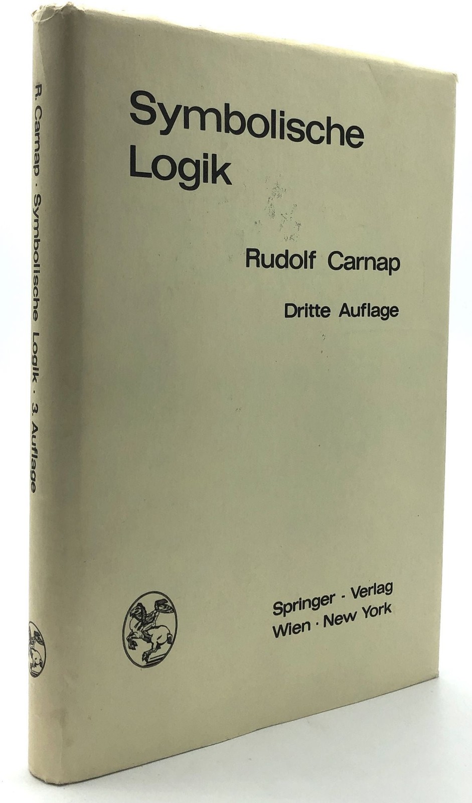 Rudolf Carnap / Einführung in die symbolische Logik mit besonderer 1960