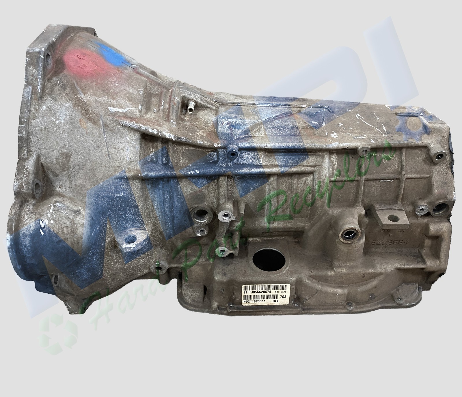 68RFE Case, Diesel, 6 1/4